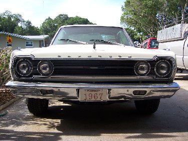 1967 Plymouth Satellite Front View
